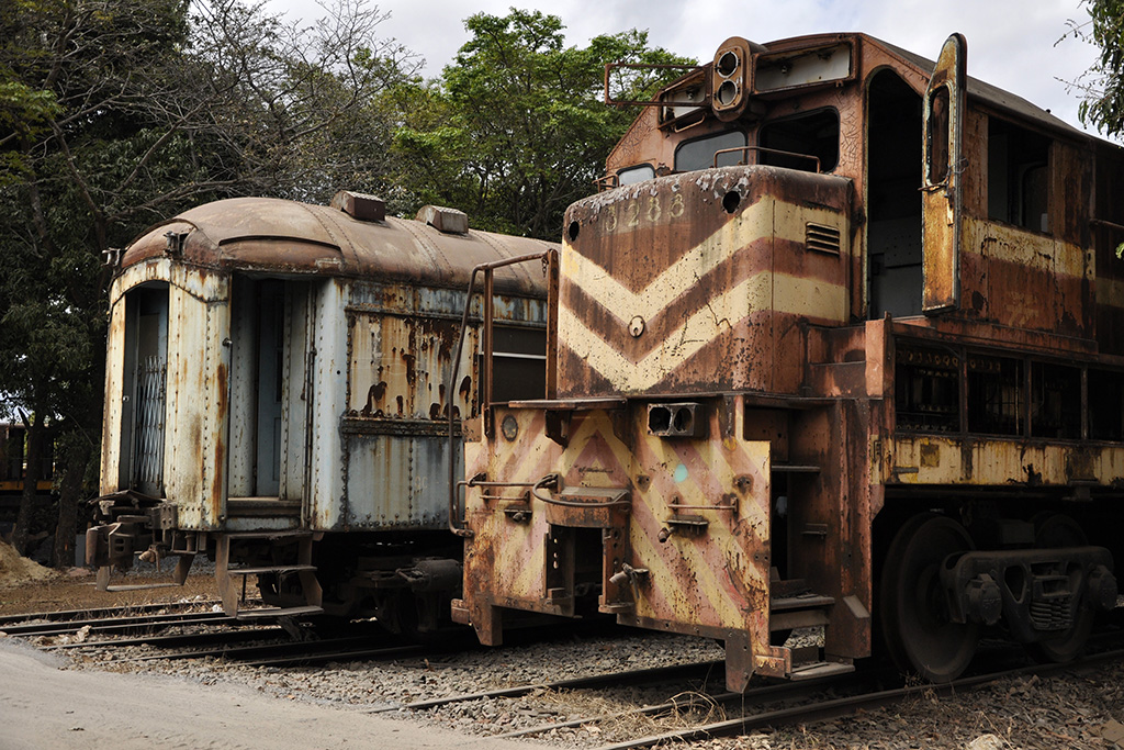 Antigos trens das ferrovias de Minas Gerais